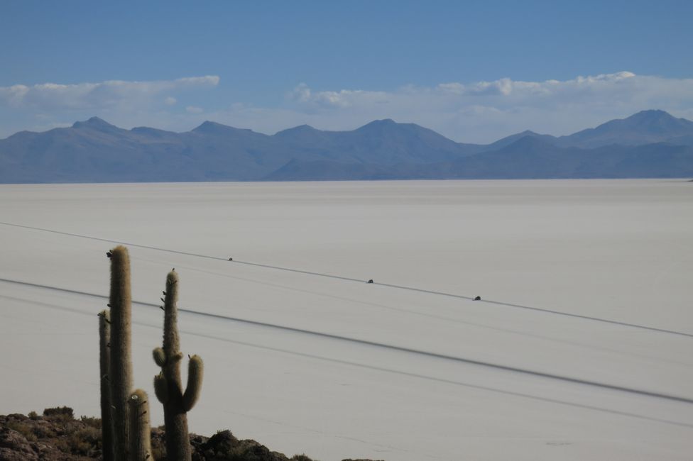 El desierto de sal en Bolivia