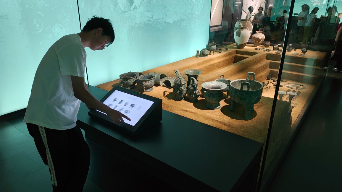 Elementi interattivi nel museo del bronzo