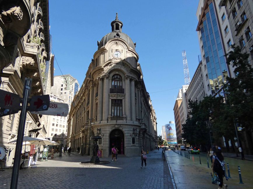 Der erste Nachmittag in Santiago de Chile