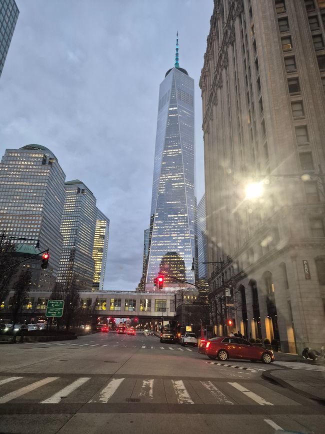 前往美国的旅行，第一天