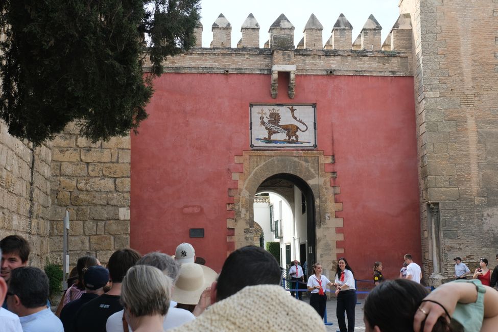 Entrée du Real Alcázar