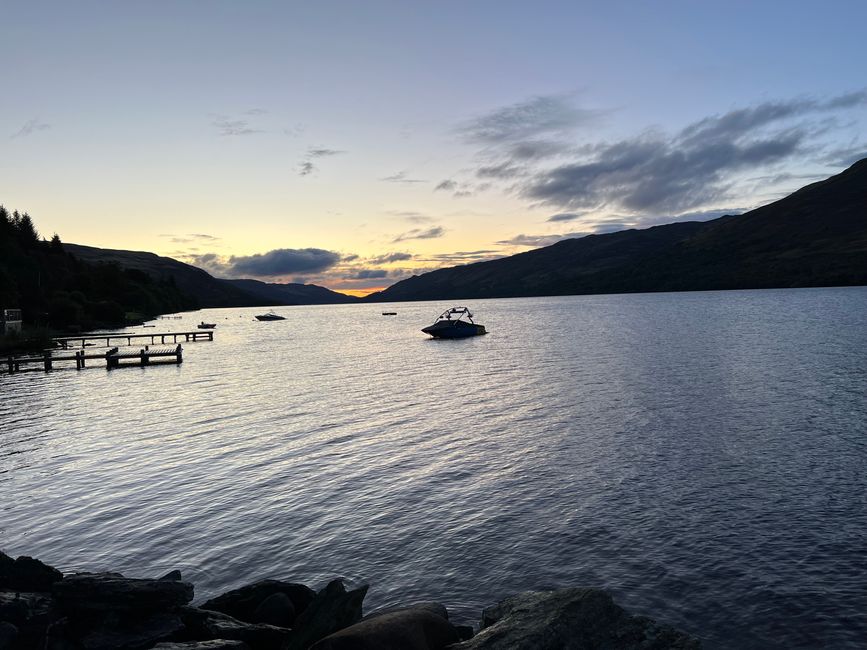 La última excursión desde Loch Earn...