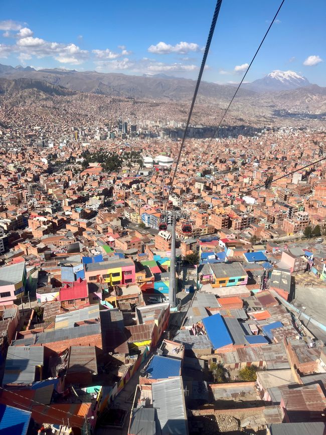 La Paz from the Teleferico