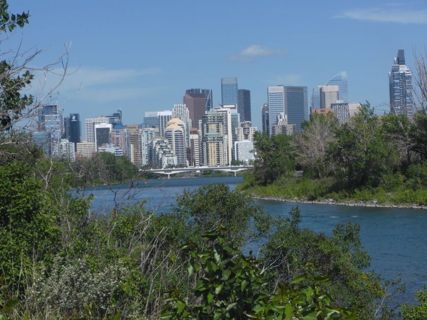 Die Skyline von Calgary