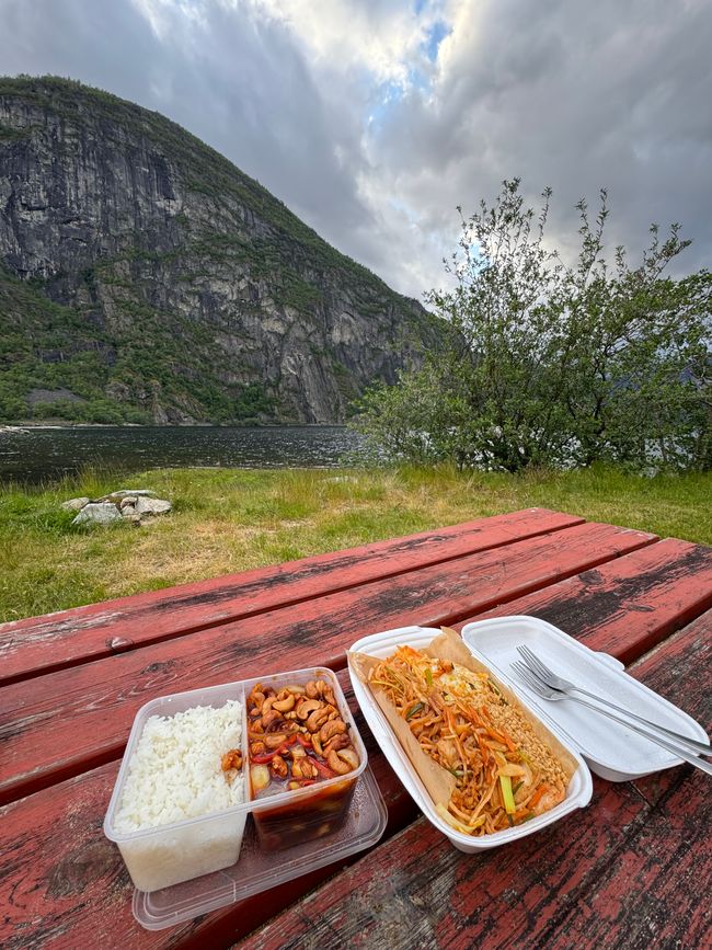 Camping Sæbo au Eidfjordvatnet