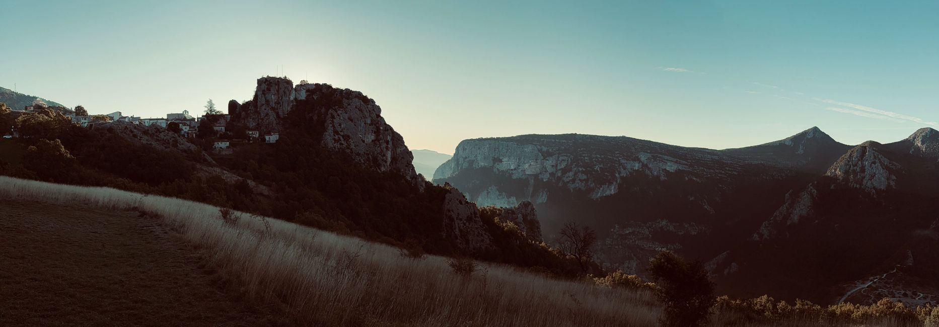 … beim frühmorgendlichen Aufwachen