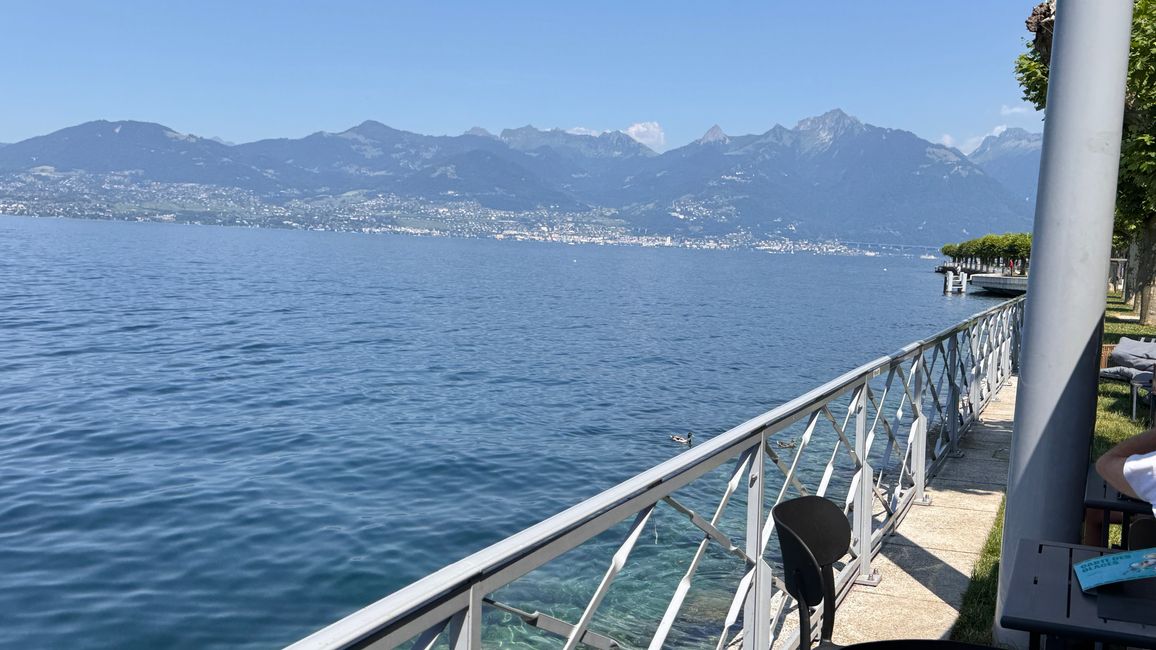 Mähringen nach Thonon les Bains am Genfer See