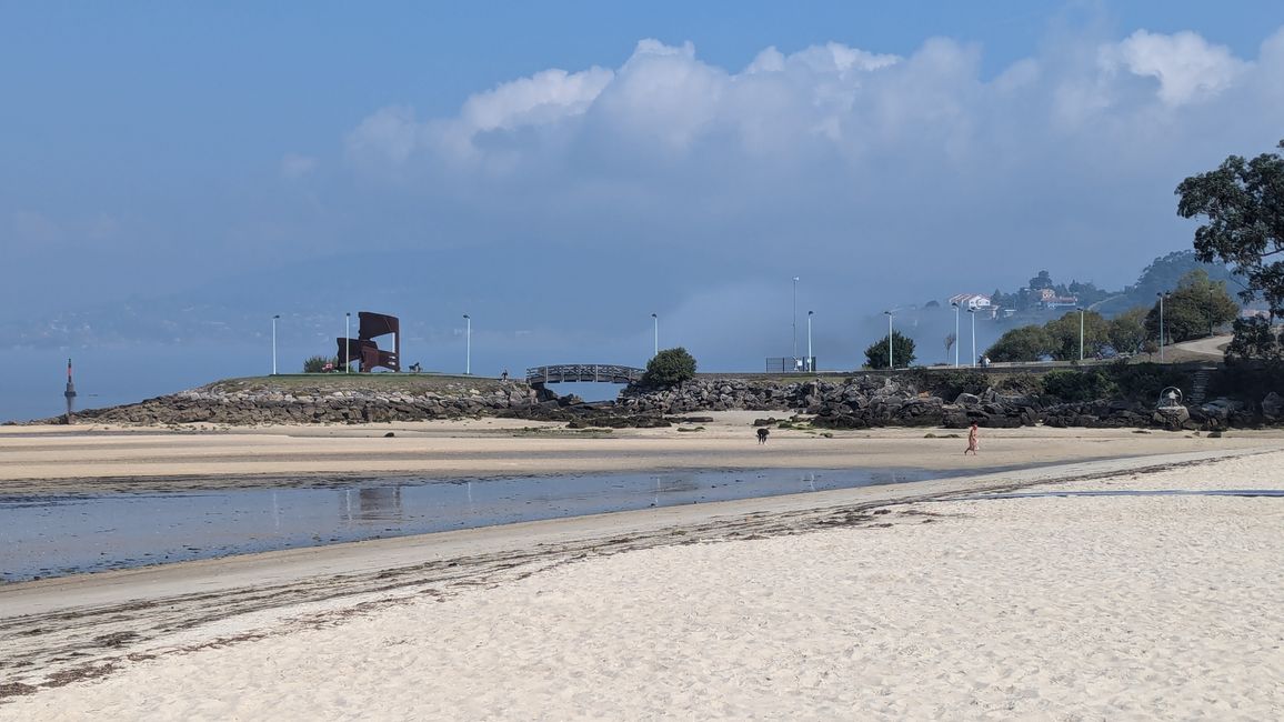 Seventh stage from Viladeduso to Baiona on the Camino Portugues da Costa