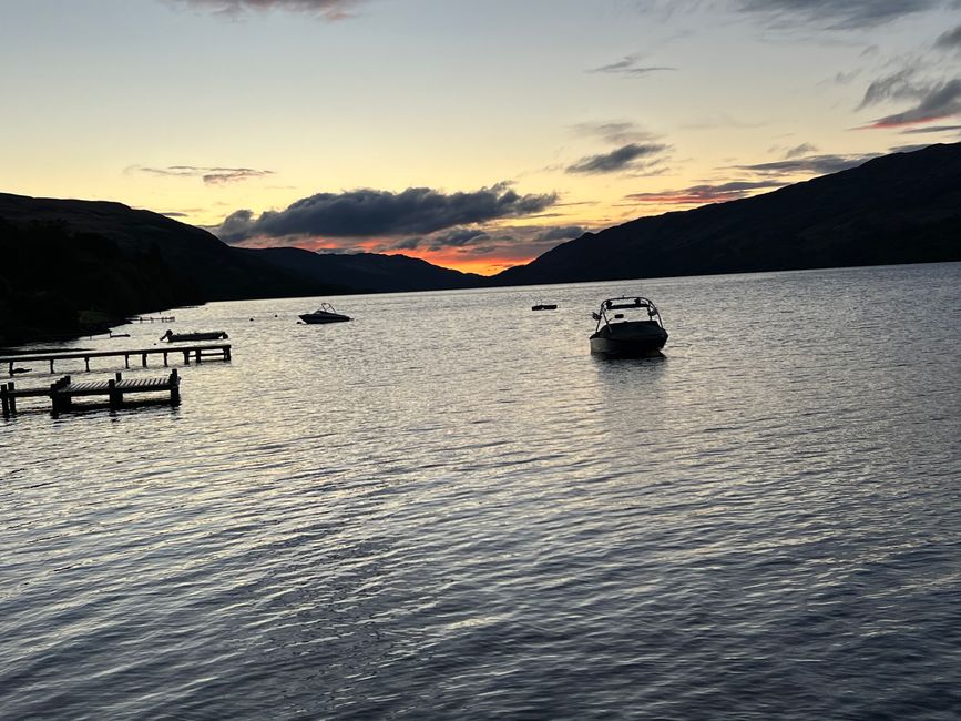 La última excursión desde Loch Earn...