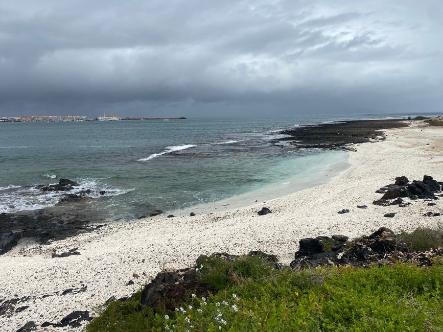 Der Himmel weint über Corralejo - wir verlassen Fuerteventura