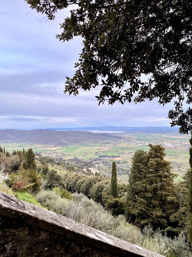 Blick nach Umbrien
