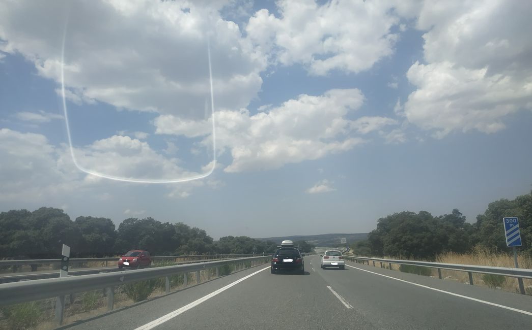 Photos from my car of Ávila (Castilla y León, Spain) (July 2024)