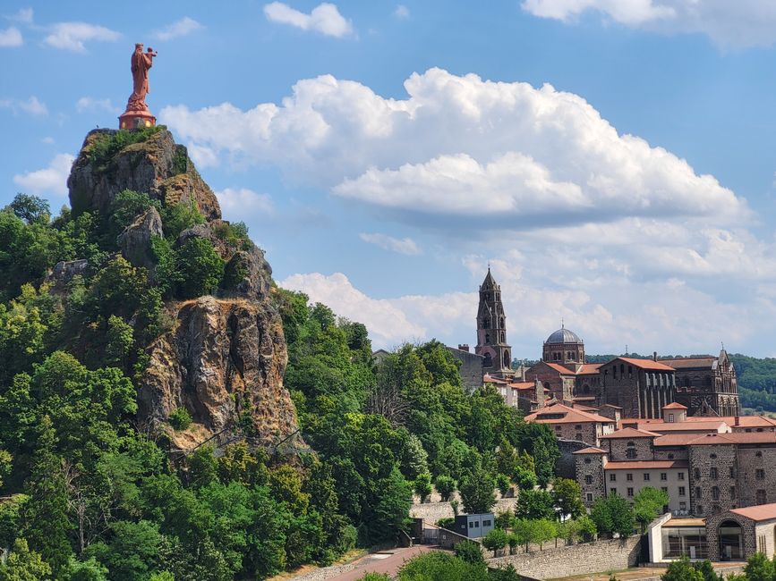 View from Rock Saint Michel d'Aiguilhe