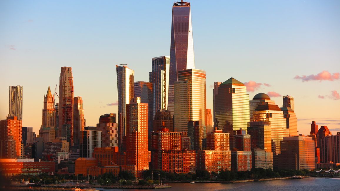 In der Mitte das One World Trade Center.