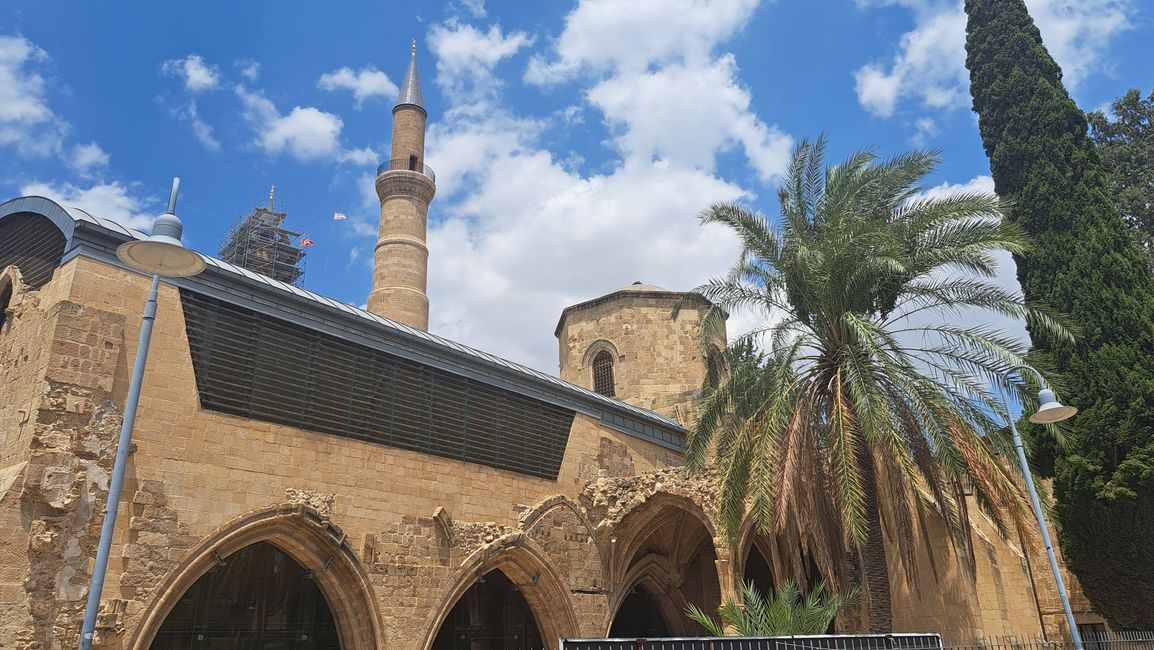 Mini-Blick auf die Agia Sophia in Nikosia 