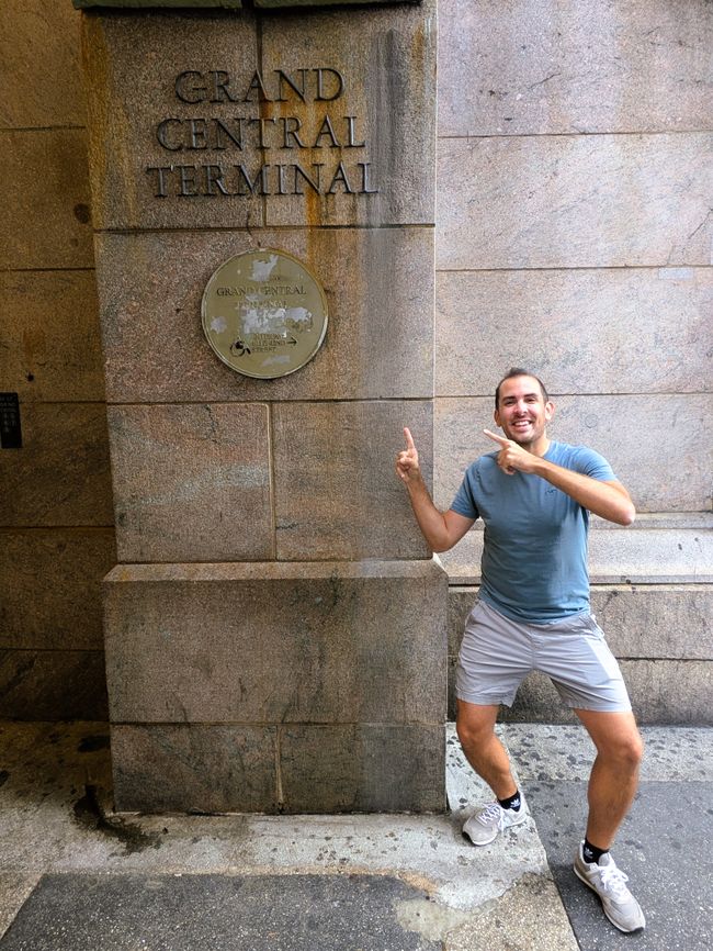 Day 3 starts at Grand Central Terminal