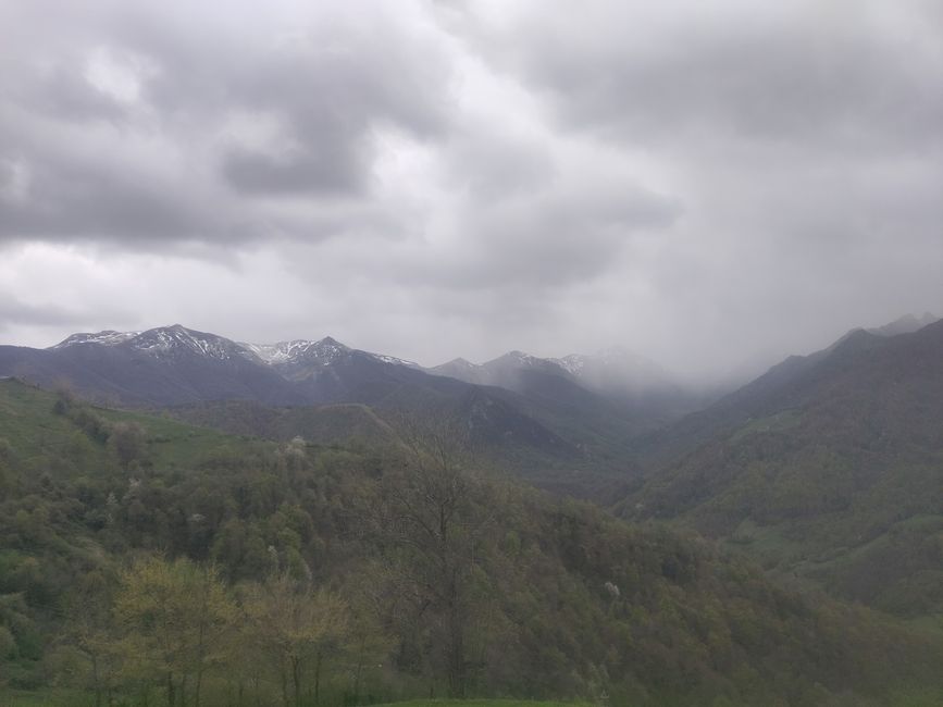 Über die Berge ans Meer...
