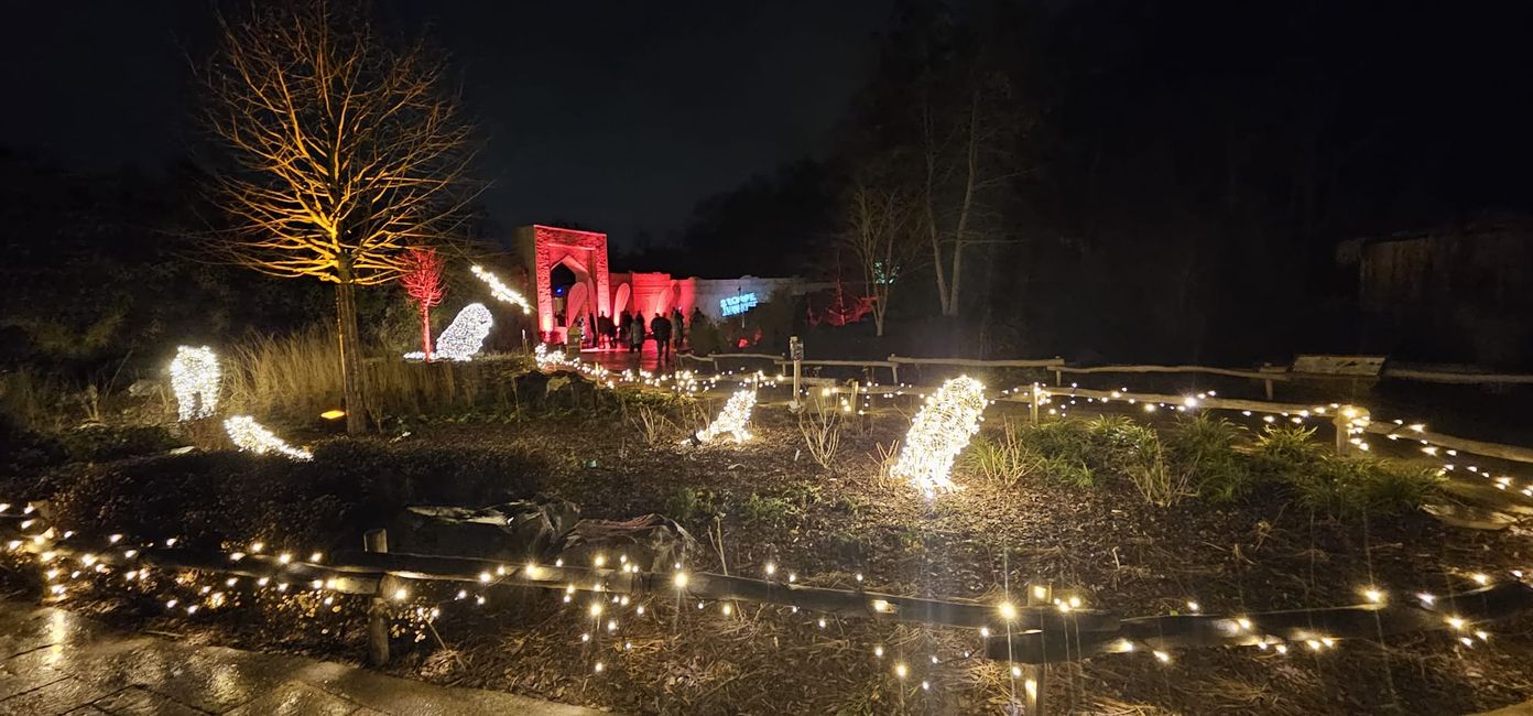 Giardino di Natale allo Zoo di Hannover