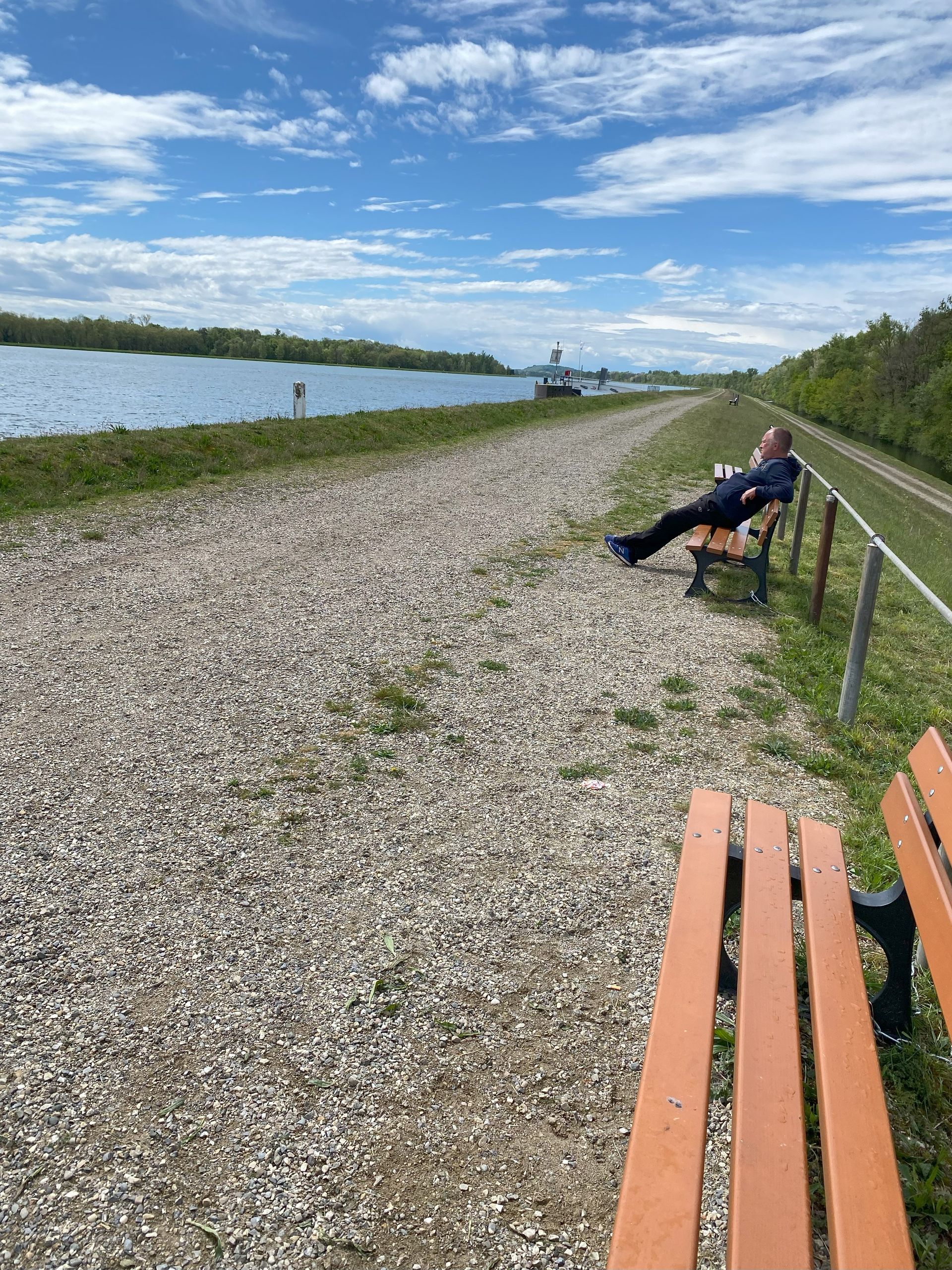 Banked and straightened