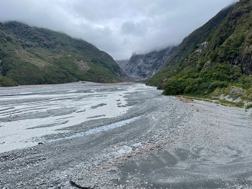 Franz Josef Glacier ohne Gletscher