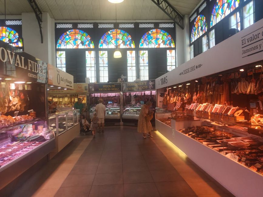 Photos of the Central Market of Salamanca (August 2024)