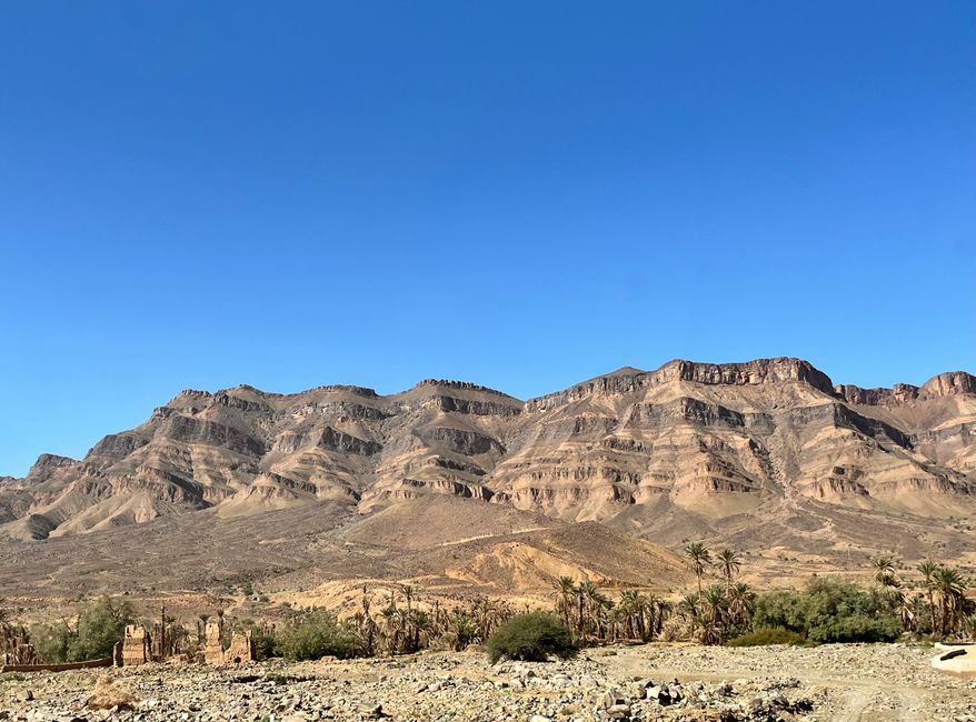 The Draa Valley with the High Atlas in the background