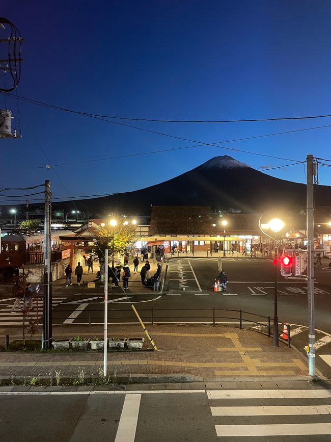 Fast dunkel, letzter Blick für heute