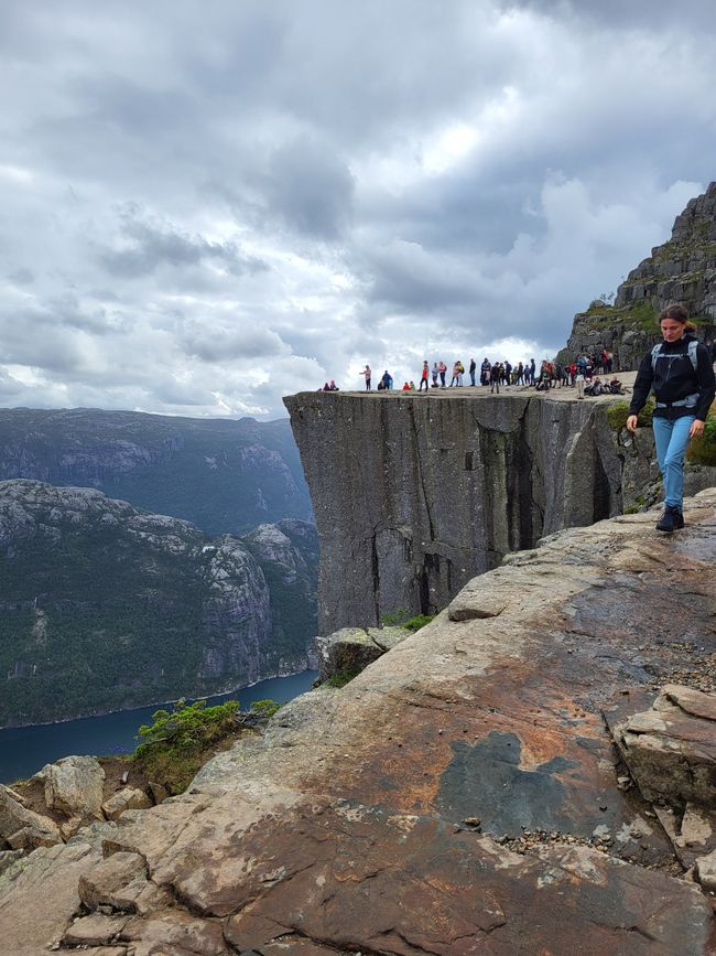 Days 5 and 6 - via Stavanger to the Preikestolen Campsite