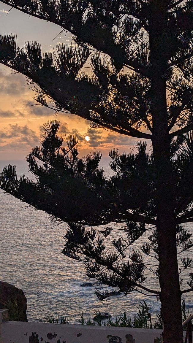 Sunset am Fonte da Areia 