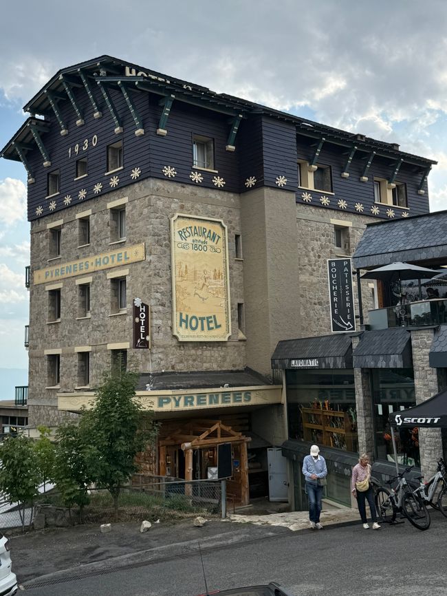 Dans les Pyrénées : Font Romeu