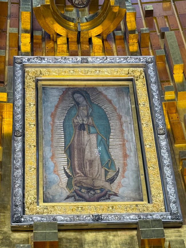 Virgen de Guadalupe en la tilma