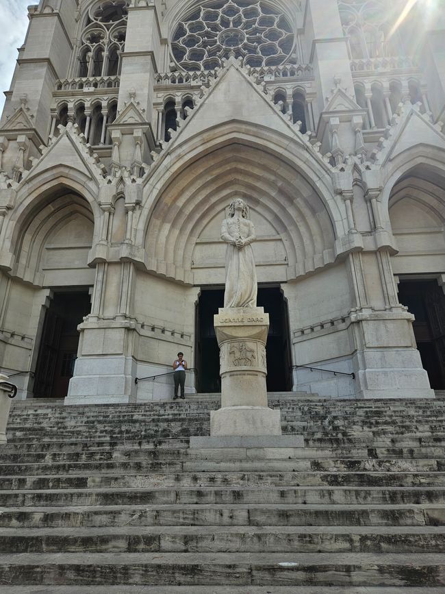 Église des Réformés mit Jeanne d’Arc