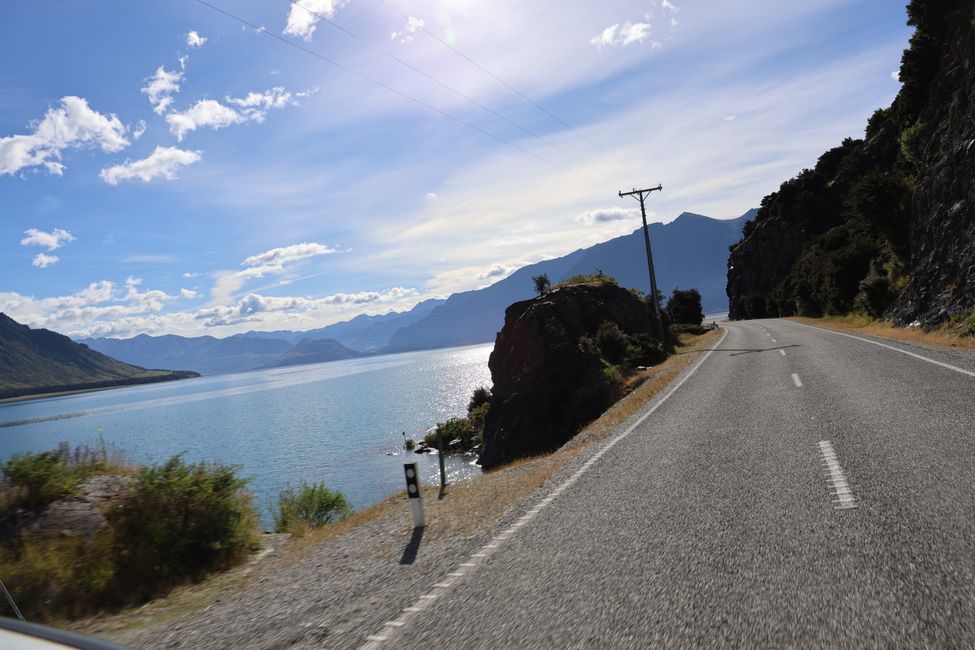 Verbindungsetappe Richtung Milford Sound