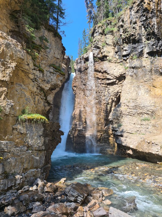 Johnston Canyon - cascadas superiores