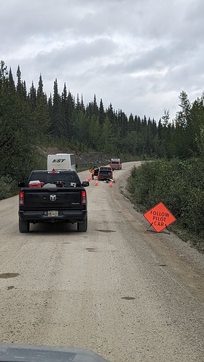 Baustelle Stewart-Cassiar-Hwy