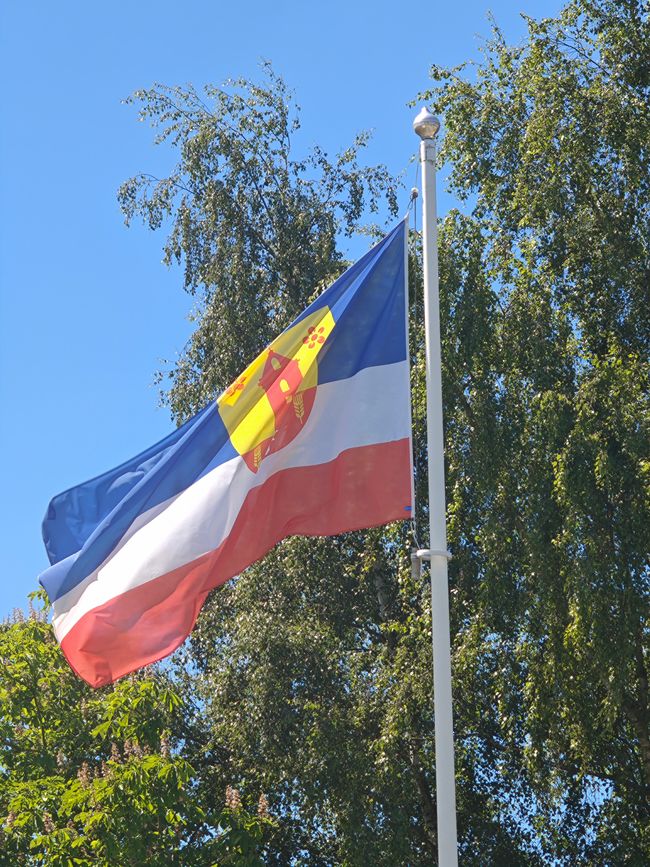 Die Flagge von Schönkirchen 