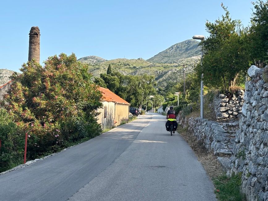 Wir sind wieder unterwegs; von Mlini nach Mljet