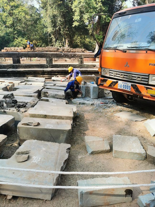 On Temple Tour in Siem Reap