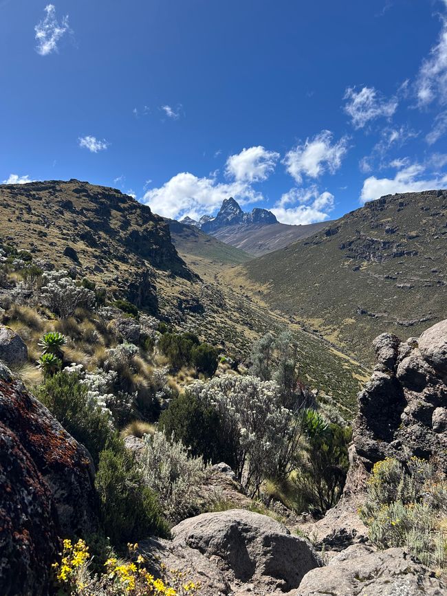Superamento del Massiccio del Mt. Kenya