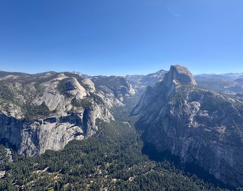 North Dome y Half Dome