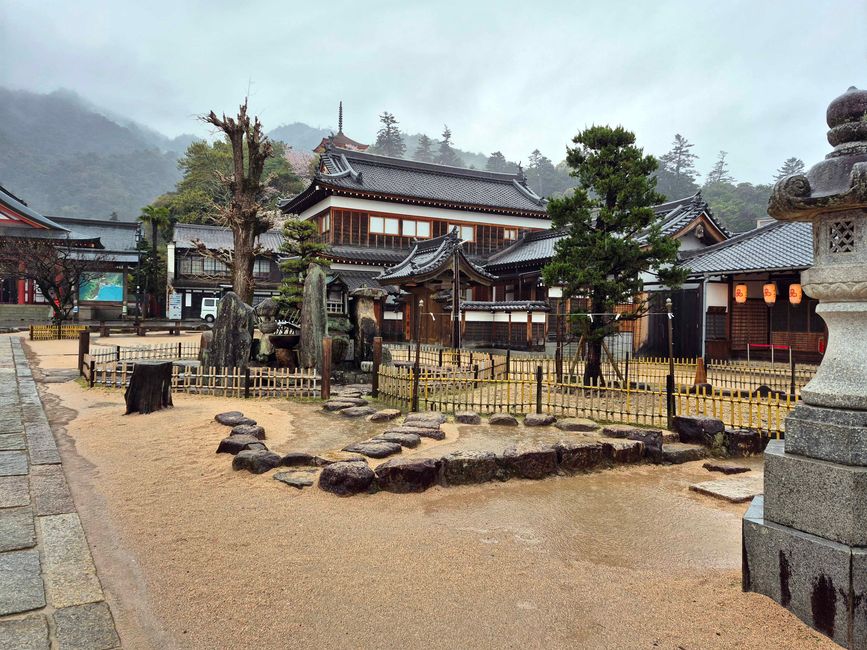 Villaggio sull'isola di Miyajima