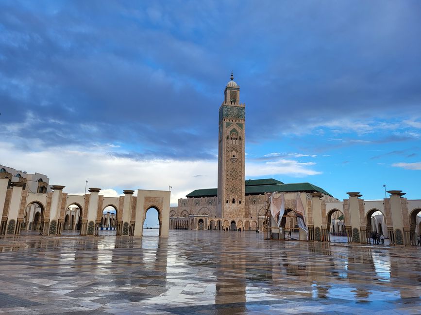 Mezquita Hassan II en Casablanca