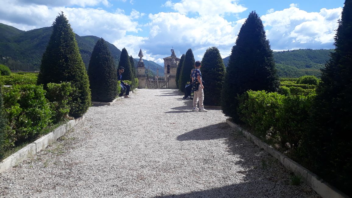 Teil des barockem Gartens