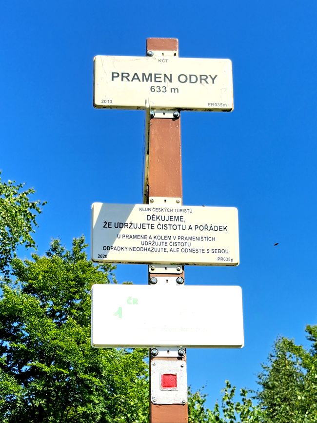 Pramen Odry