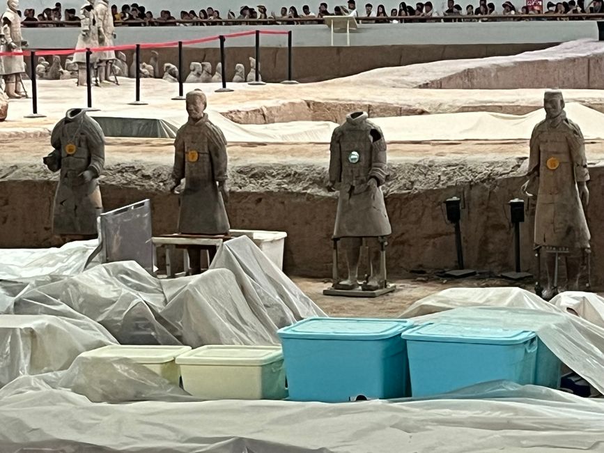 Tag 3 Sonntag Xian/Wildganspagode/Terrakotta-Armee/Stadtmauer/Theater