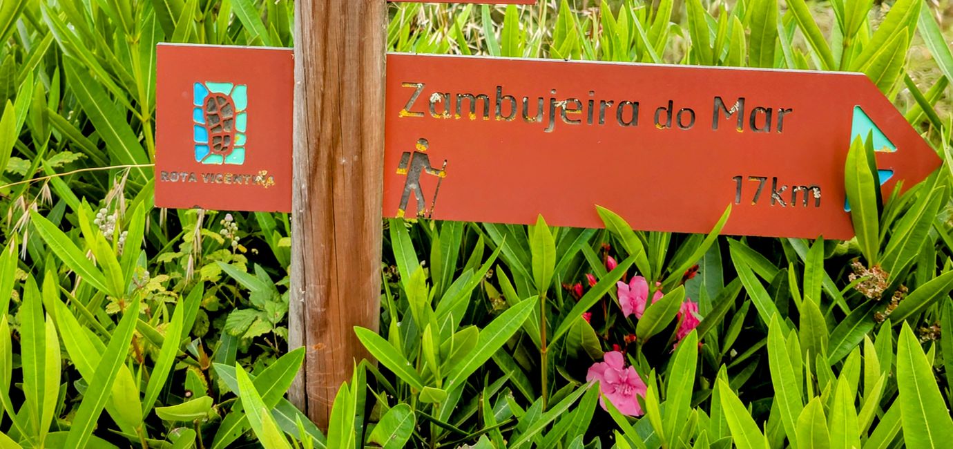 8. Etappe von Odeceixe nach Zambujeira do Mar