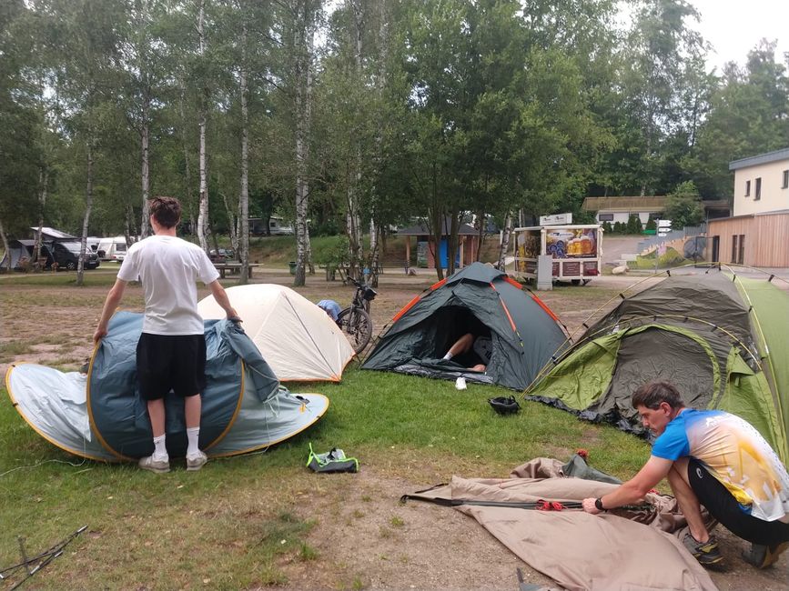 Tag 1 Grenzgang ( Hinfahrt)