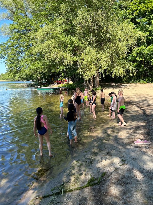 School trip to Petzow