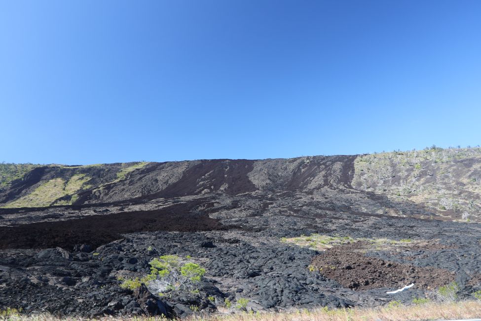 Wir besuchen den Kilauea Vulkan