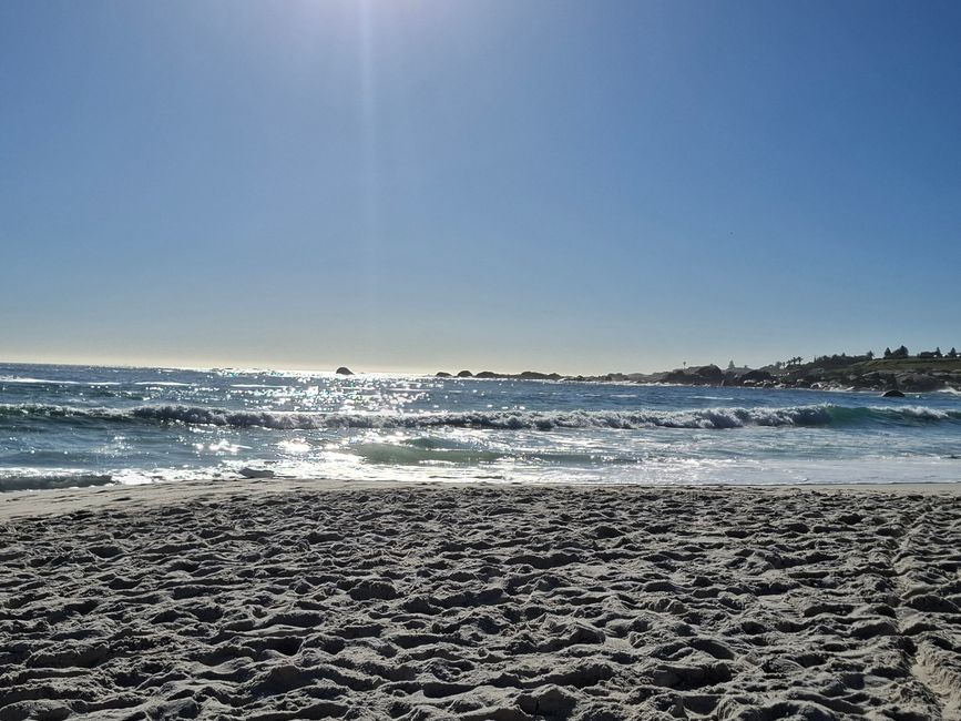 Beach vibes at Camps Bay